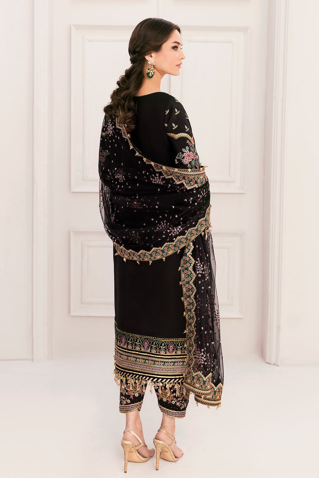 Baroque - Embroidered Silk Ch11-04 Unstitched