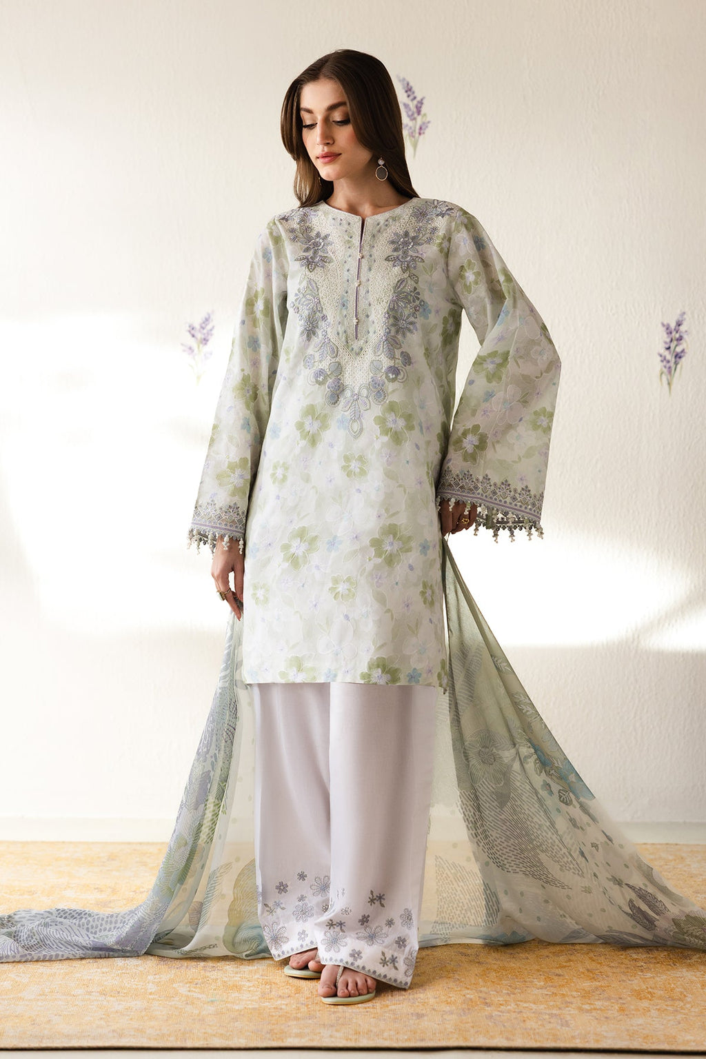 Baroque - Embroidered Lawn UF-4425