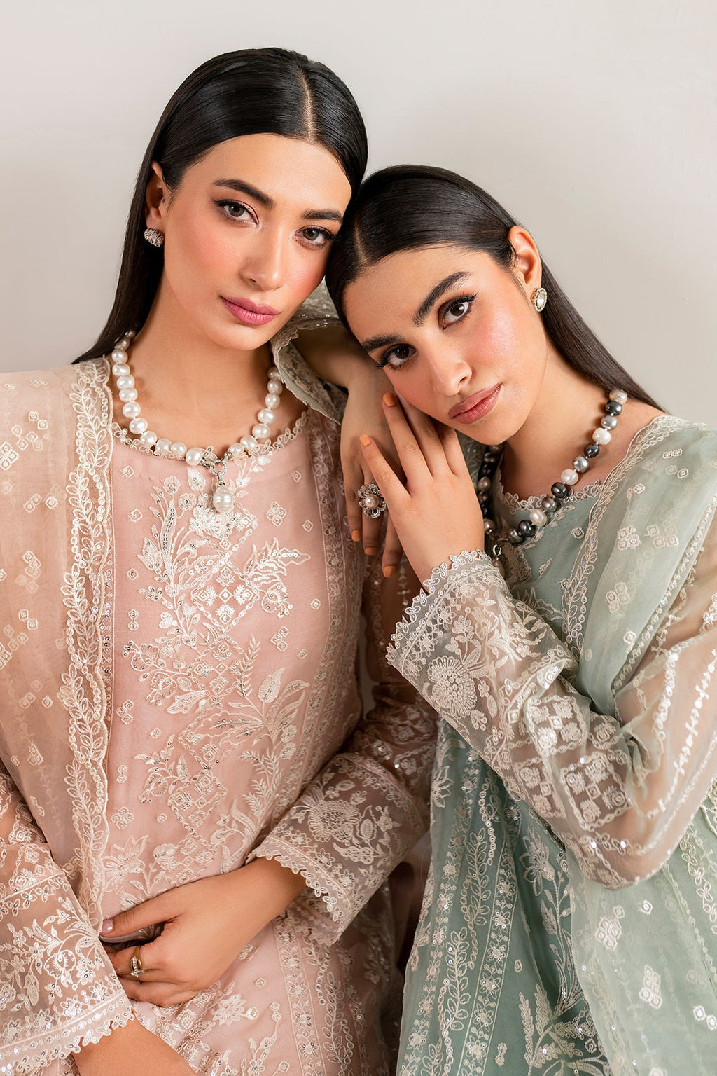 Baroque - Embroidered Chiffon SF-681