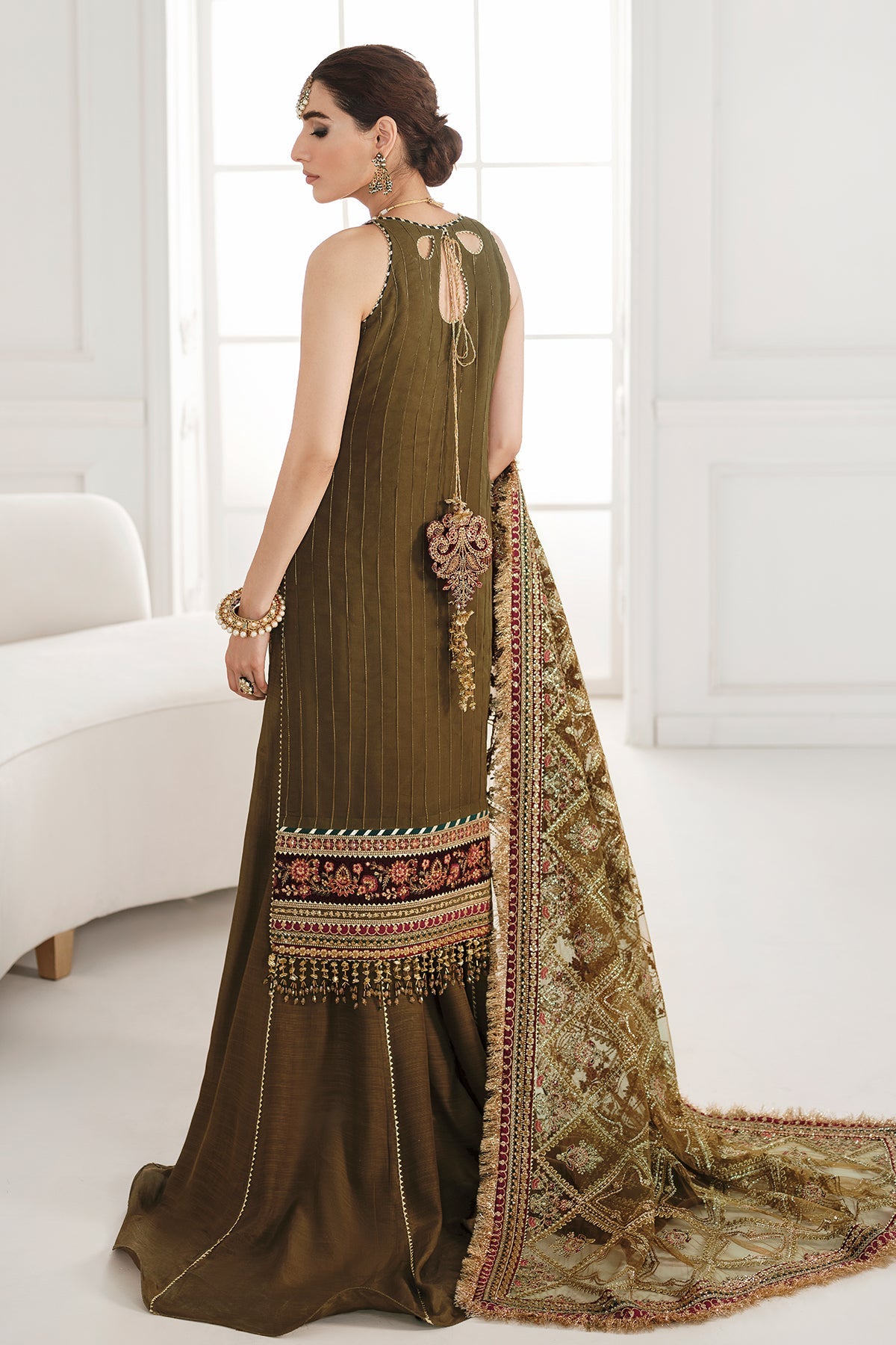 Baroque - Embroidered Chiffon Ch10-06 Stitched