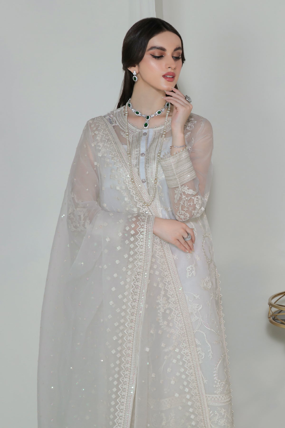Baroque - Embroidered Organza SF-186