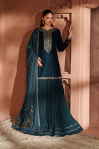 Iznik - Iv-64 Embroidered Velvet