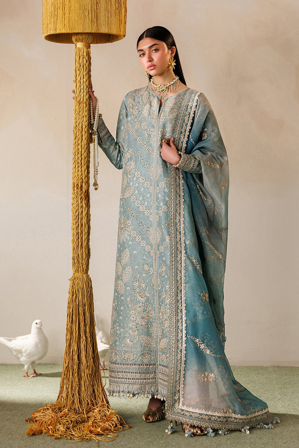 Baroque - Embroidered Lawn El26-D01 Stitched