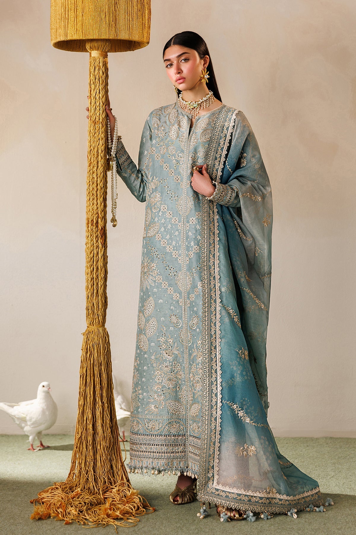 Baroque - Embroidered Lawn El26-D01 Stitched