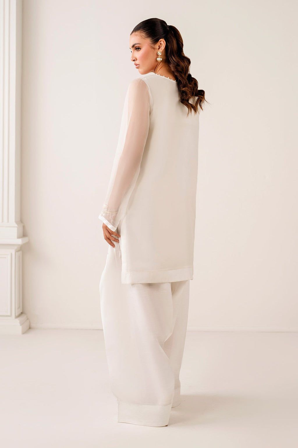 Baroque - Plain Chiffon Shirt PR-1117