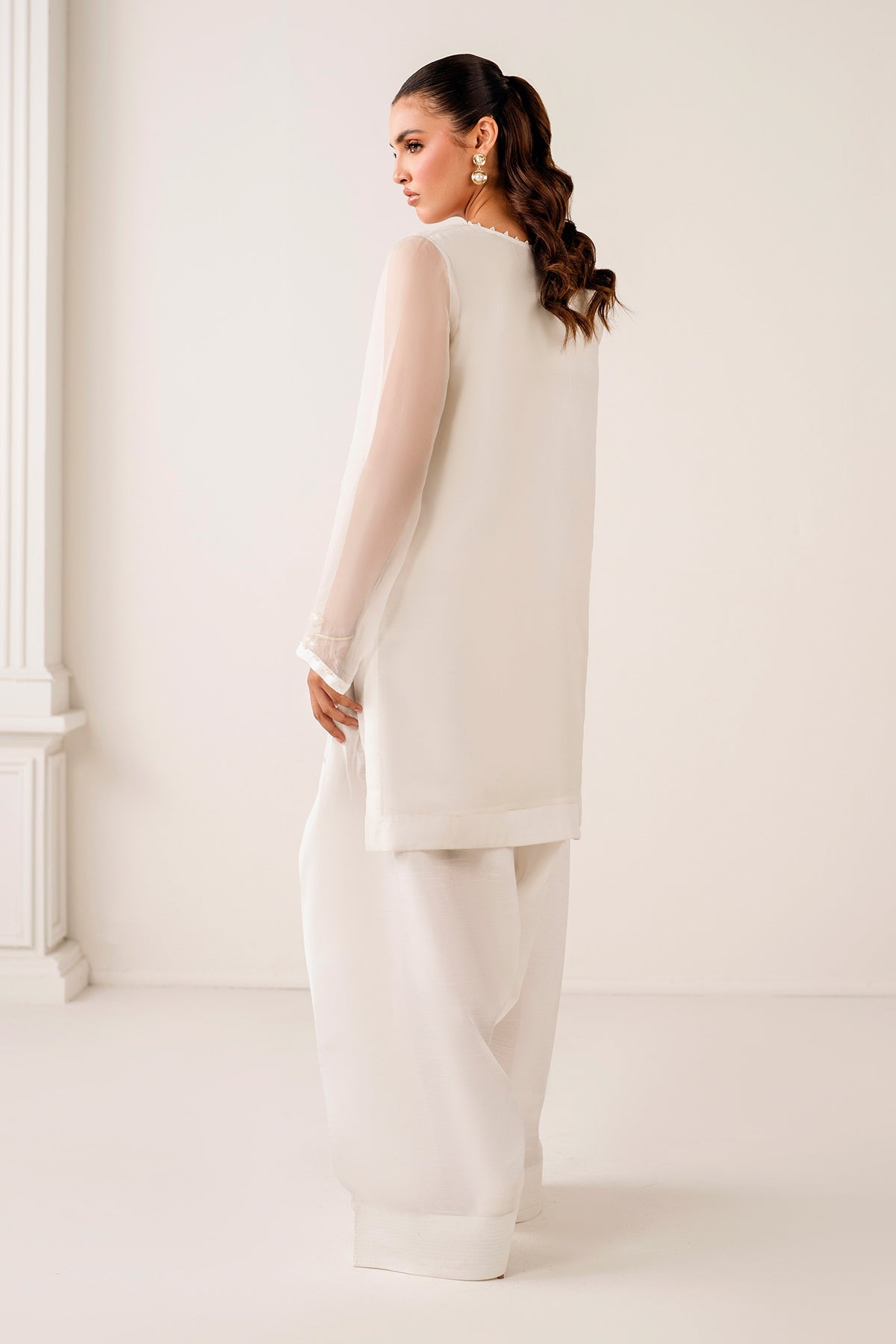 Baroque - Plain Chiffon Shirt PR-1117