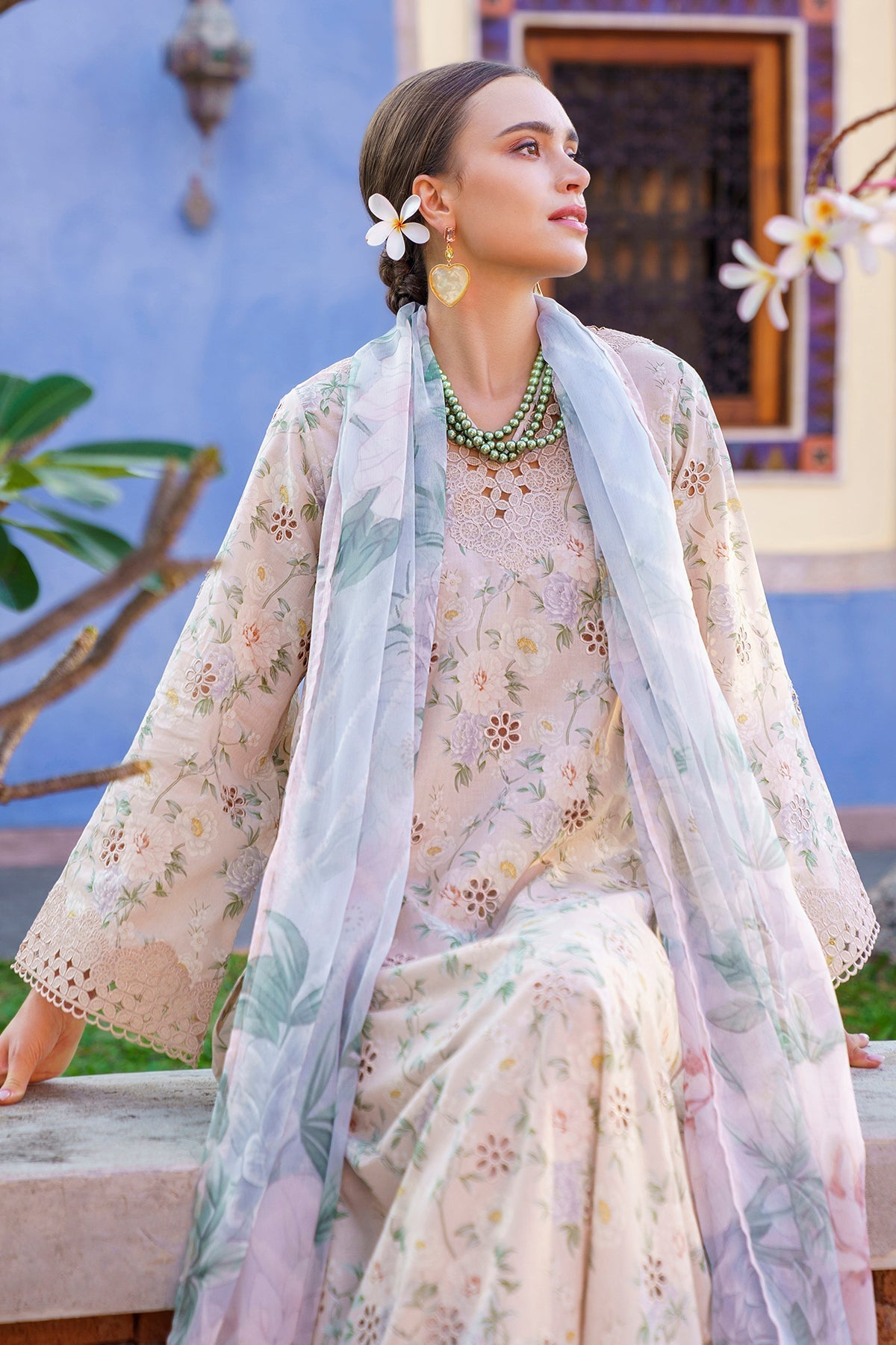 Baroque - Embroidered PRinted Lawn SF-591