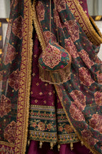 Baroque - Embroidered Chiffon Ch12-03 Stitched