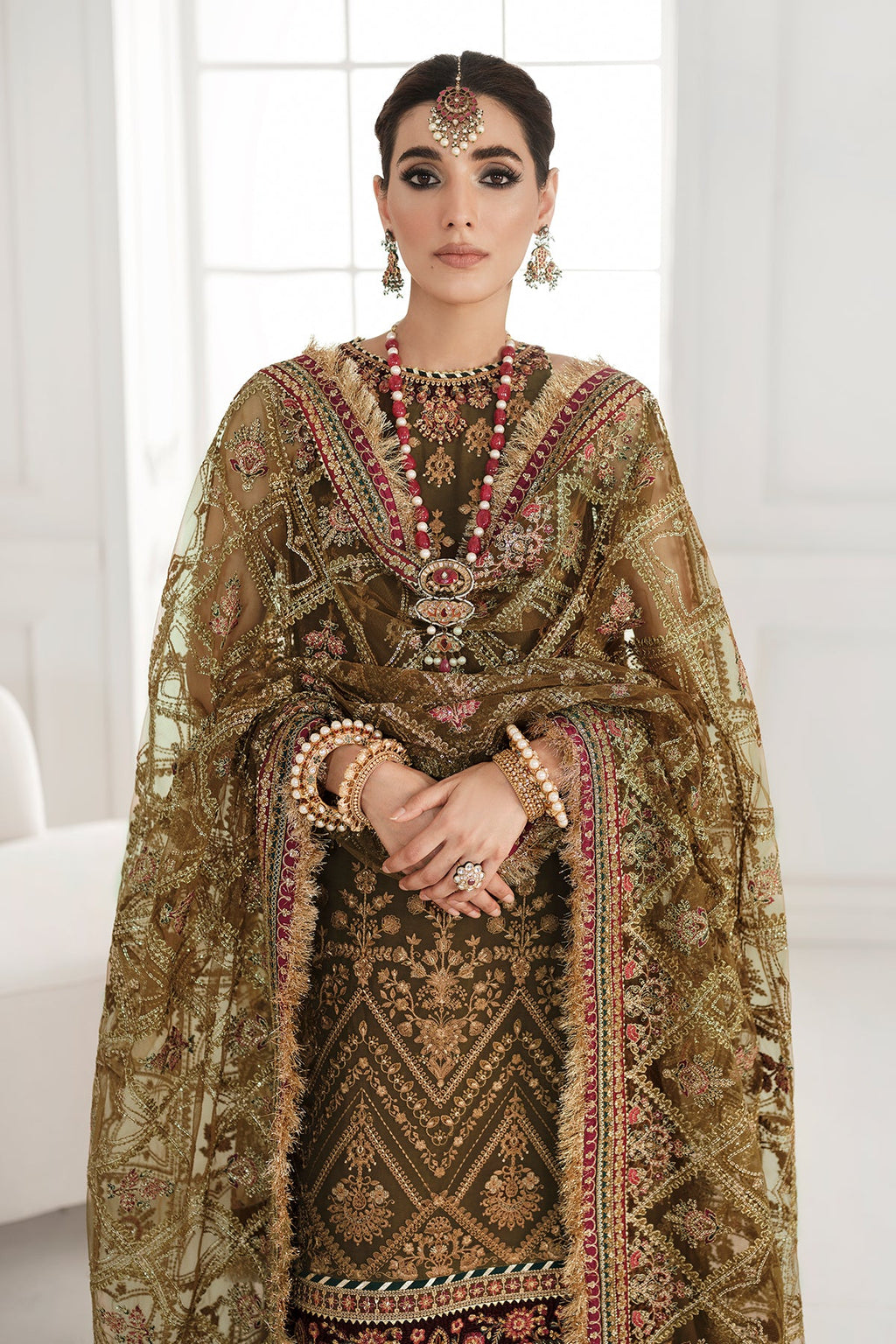 Baroque - Embroidered Chiffon Ch10-06 Unstitched