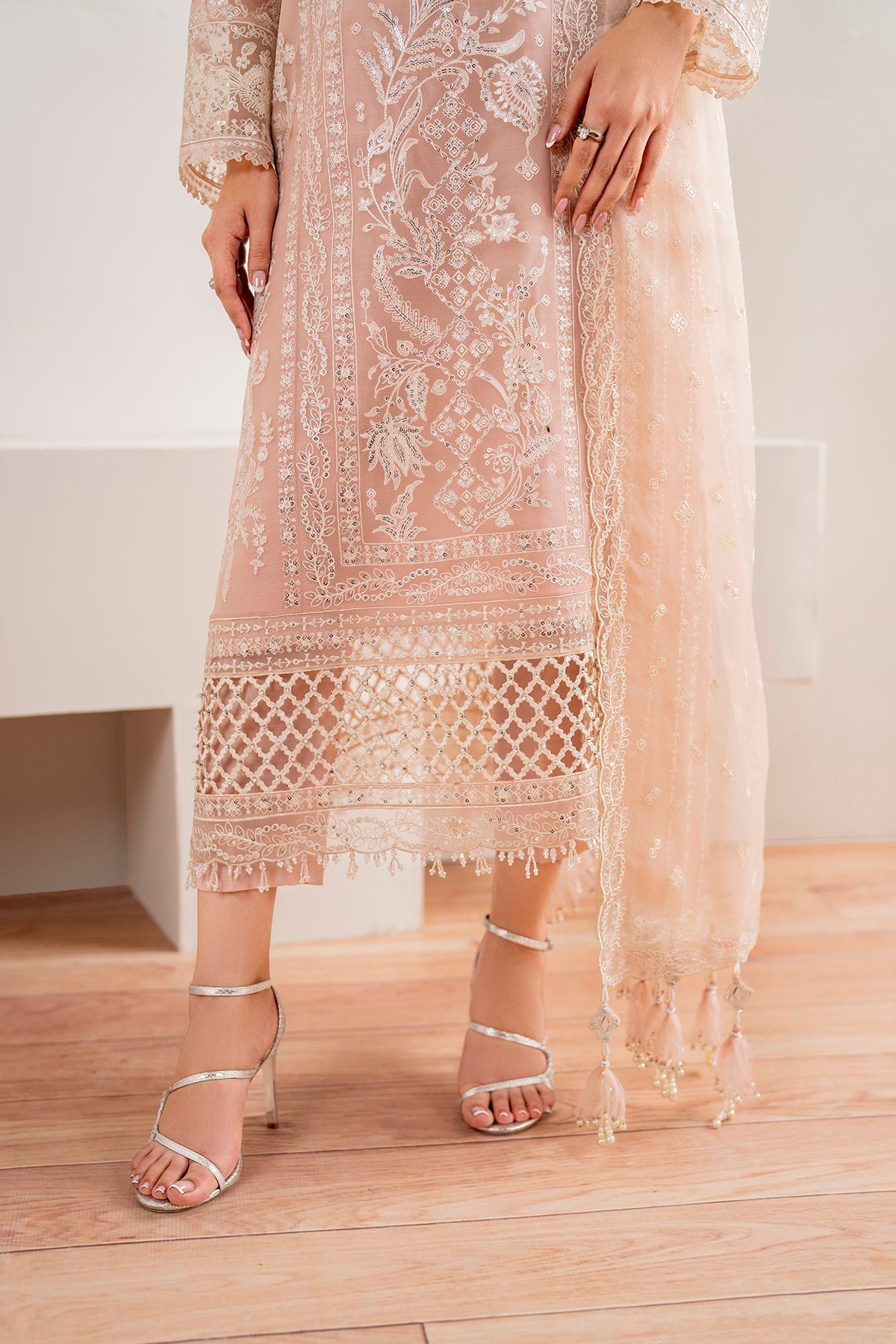 Baroque - Embroidered Chiffon UF-681