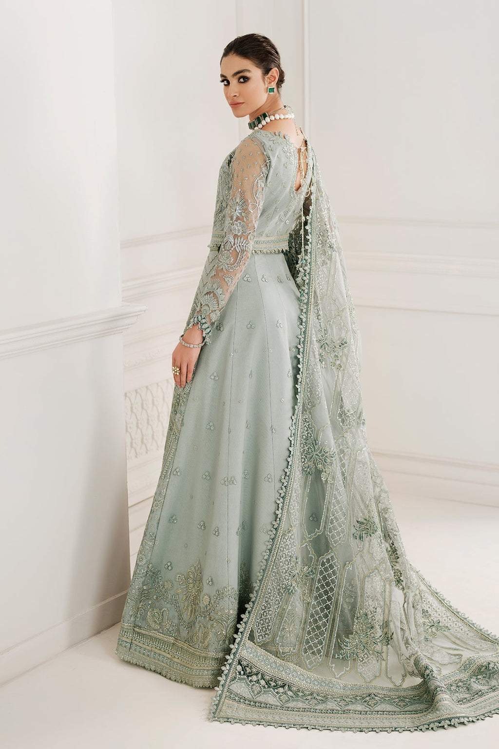 Baroque - Embroidered Net Ch10-05 Stitched