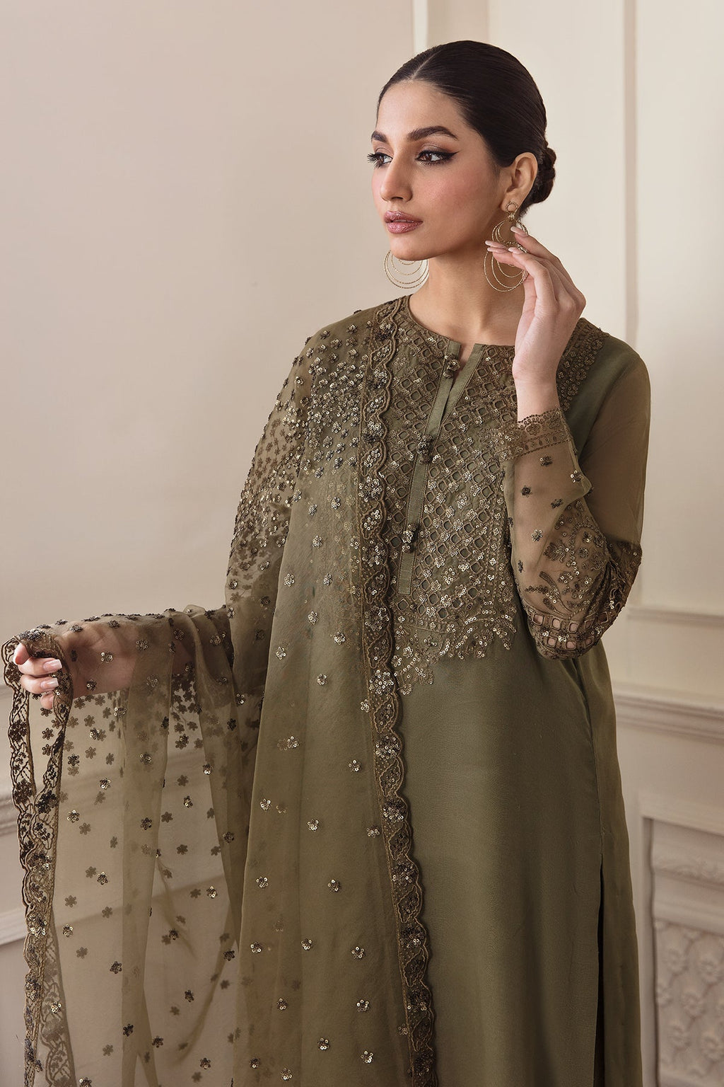 Baroque - Embroidered Chiffon SF-295