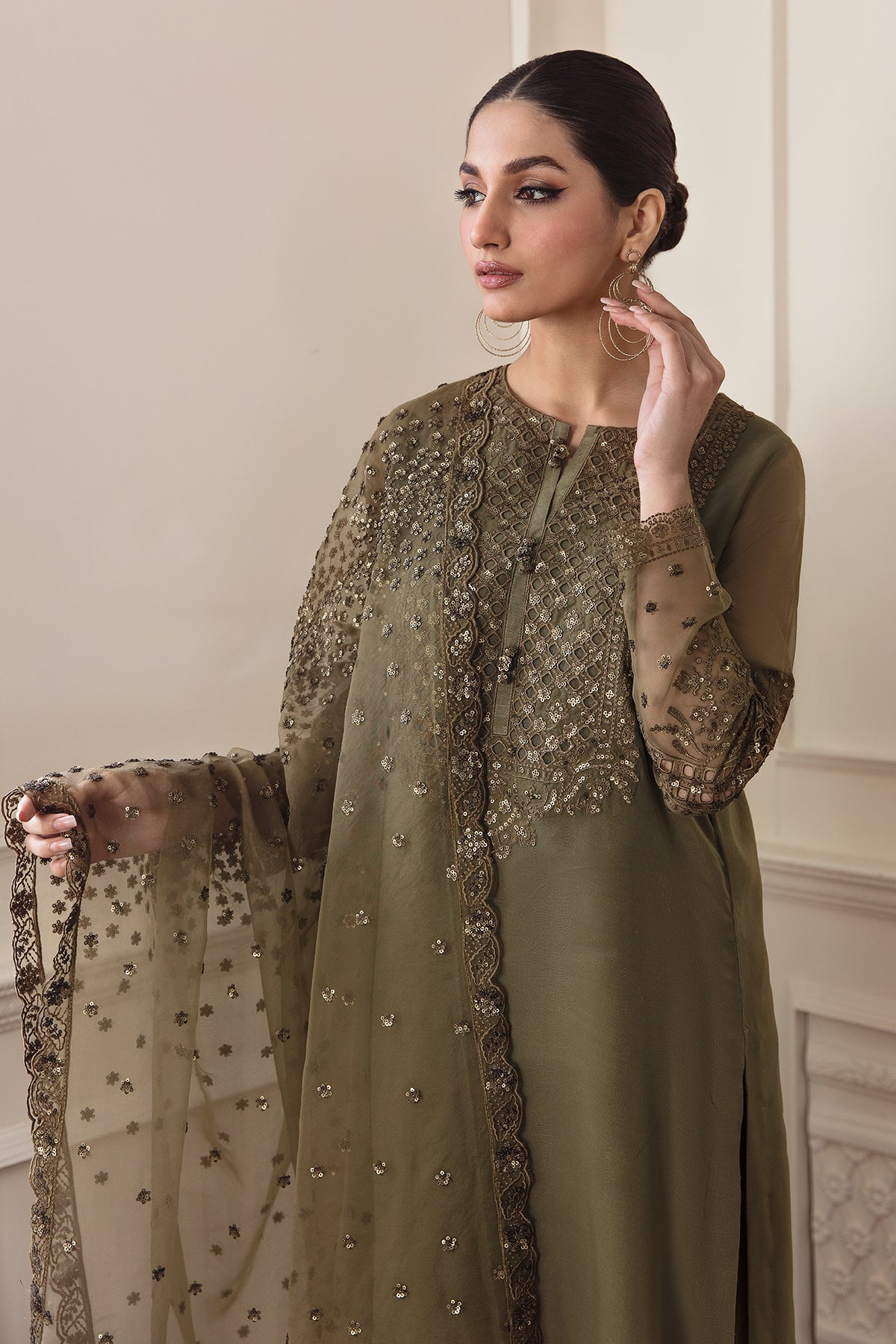 Baroque - Embroidered Chiffon SF-295