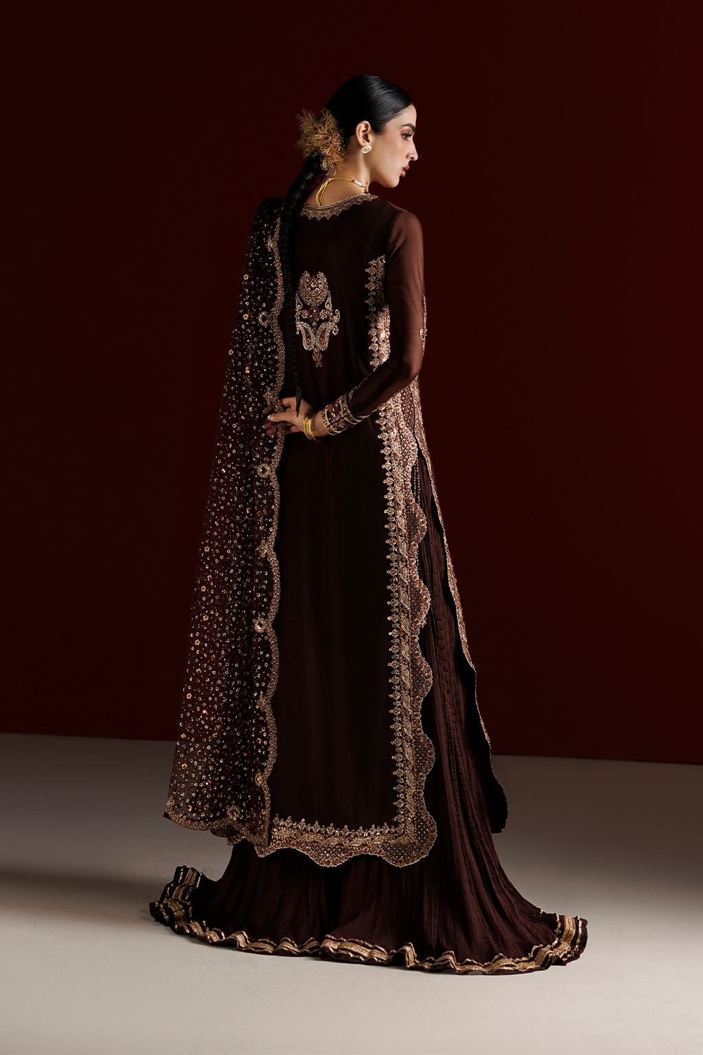 Iznik - Cc-113 Embroidered Chiffon