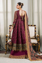 Baroque - Embroidered Chiffon Ch12-03 Stitched
