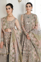 Baroque - Embroidered Net Ch10-08 Stitched