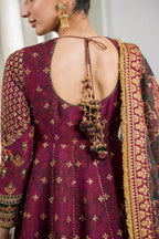 Baroque - Embroidered Chiffon Ch12-03 Stitched