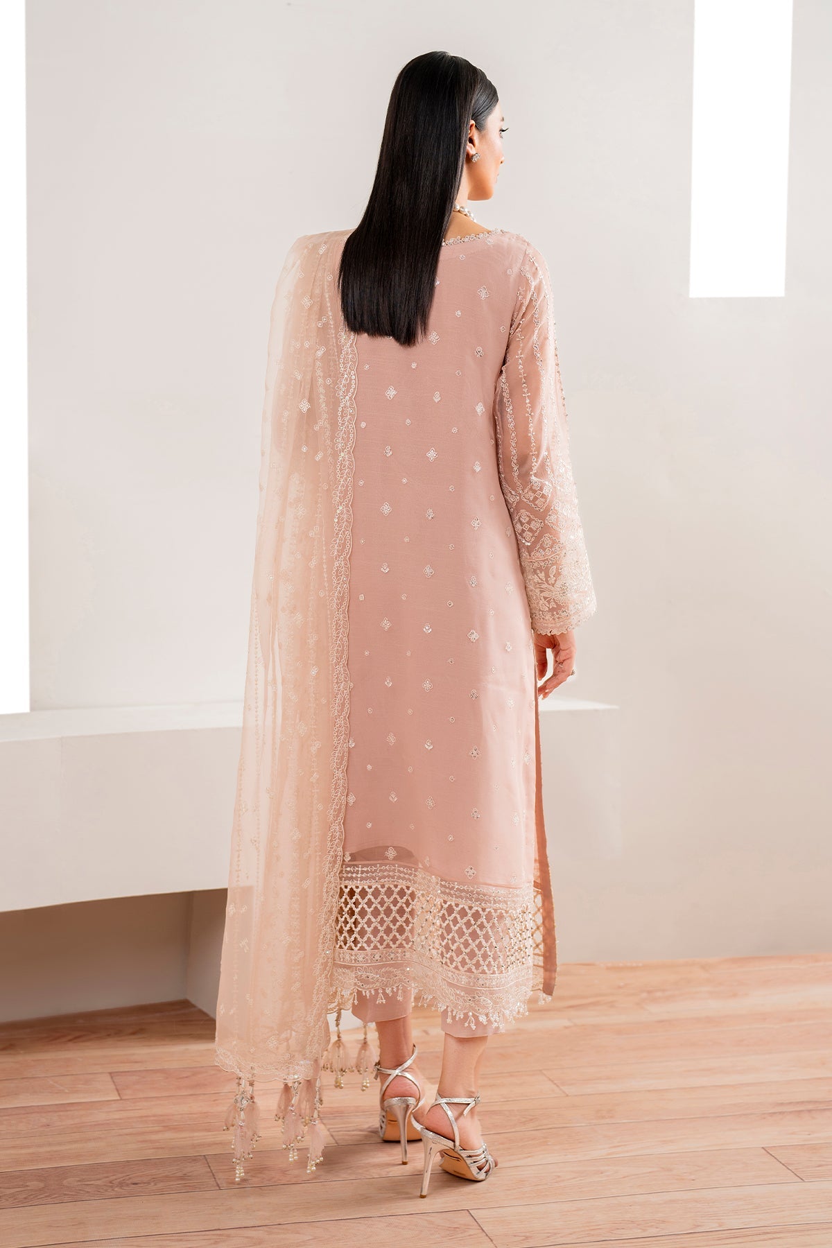 Baroque - Embroidered Chiffon UF-681
