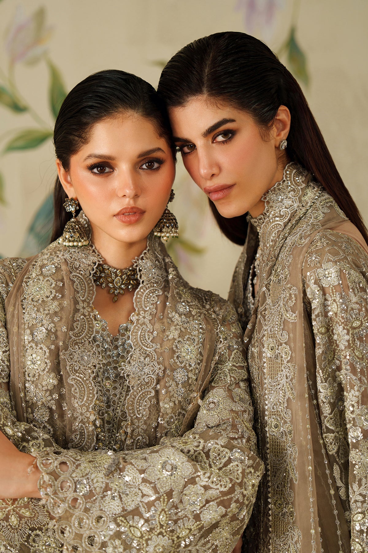 Baroque - Embroidered Chiffon Ch14-08 Unstitched