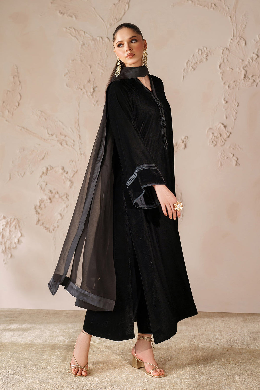Baroque - Plain Chiffon Dupatta 90