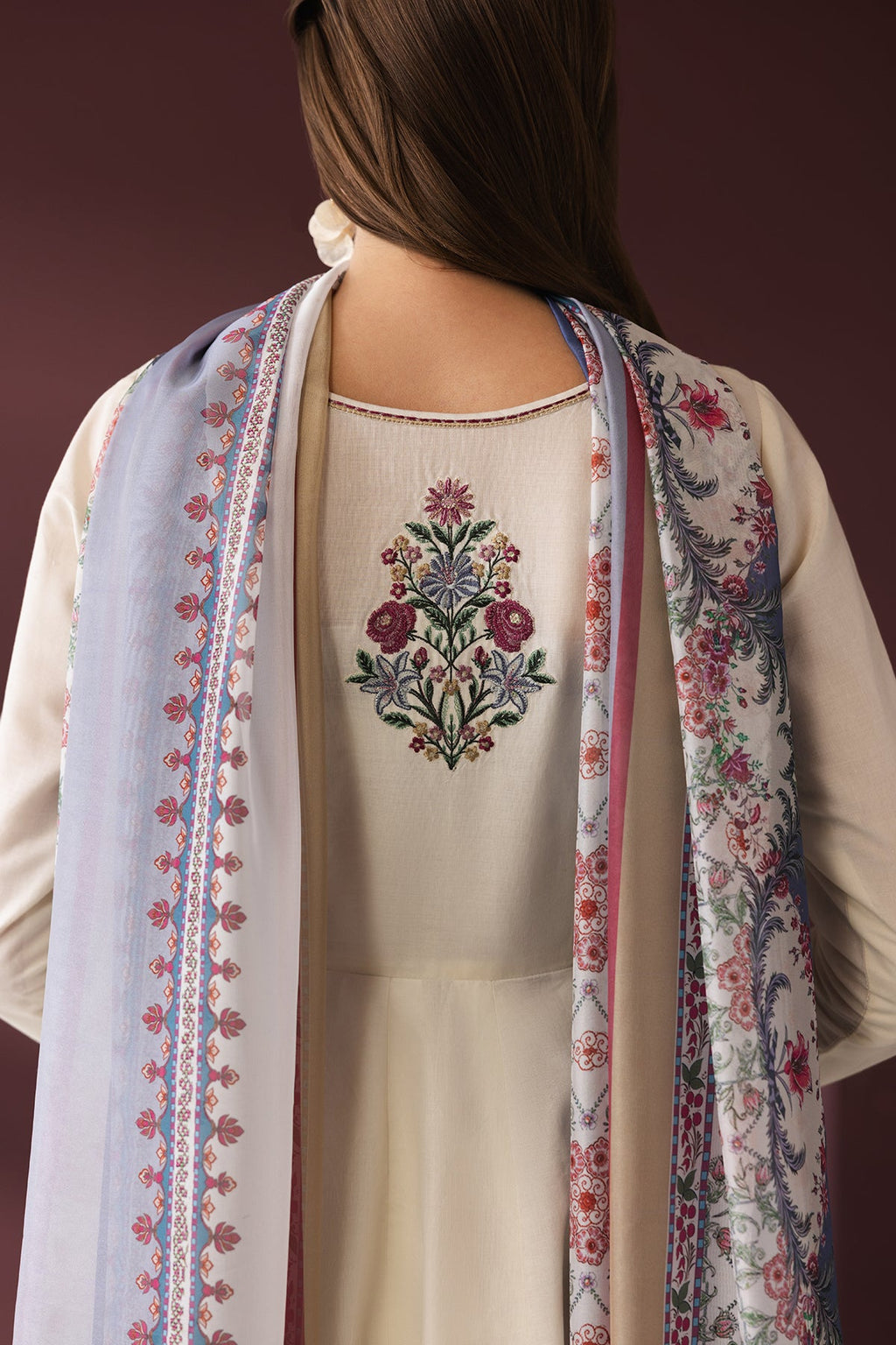 Baroque - Embroidered Self Jacquard PR-1280
