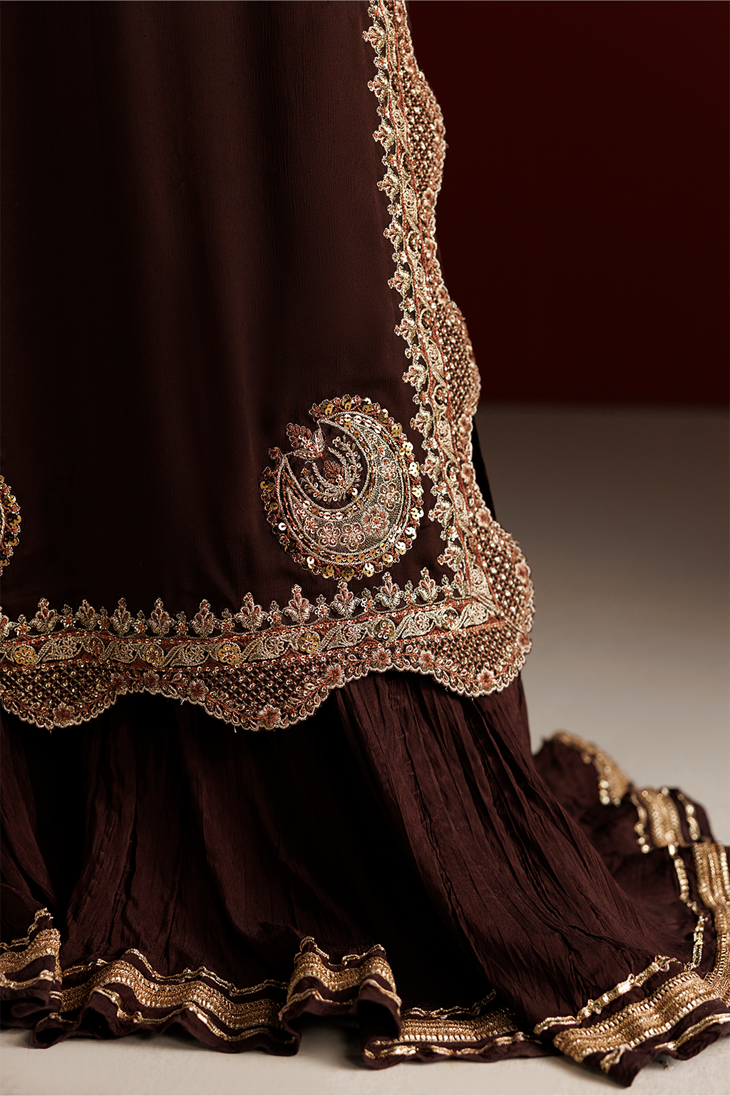 Iznik - Cc-113 Embroidered Chiffon