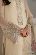Iznik - Ue-413  Embroidered Chiffon
