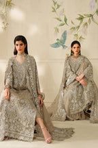 Baroque - Embroidered Chiffon Ch14-08 Stitched