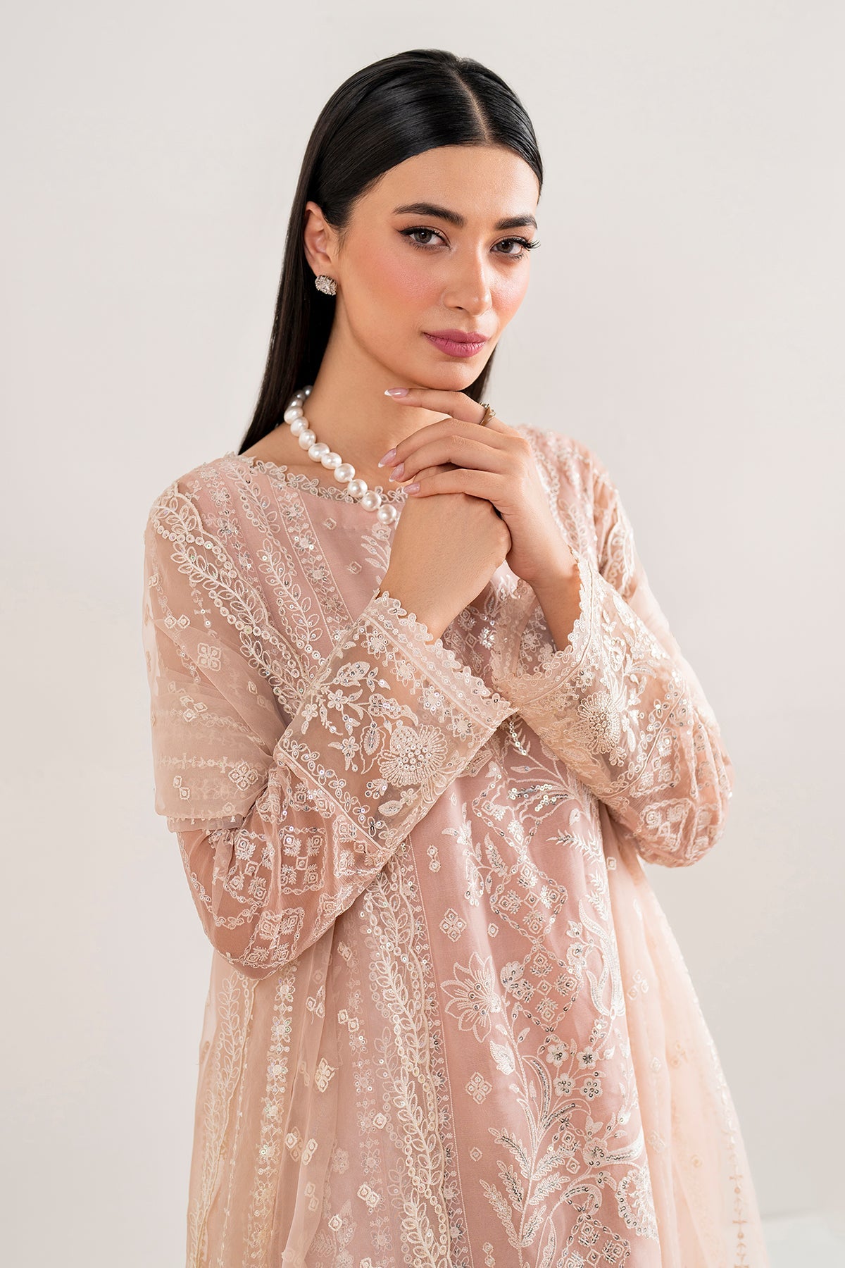 Baroque - Embroidered Chiffon UF-681
