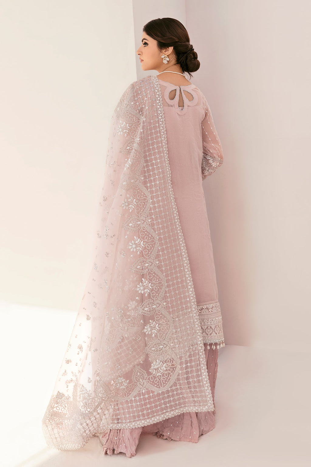 Baroque - Embroidered Chiffon Ch11-05 Stitched