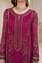 Iznik - Cc-45 Embroidered Chiffon