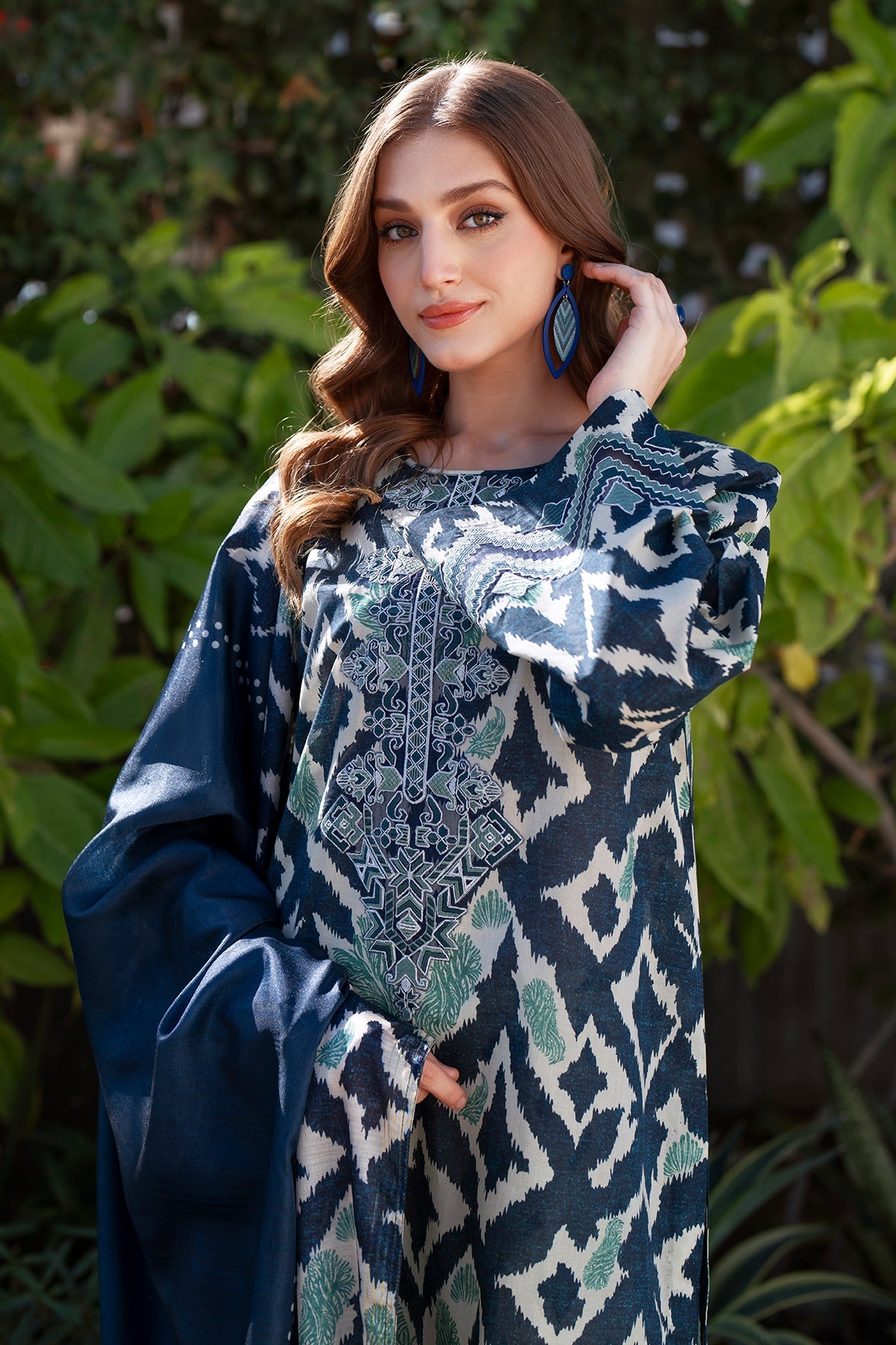 Baroque - Embroidered PRinted Lawn UF-4069