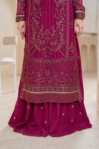 Iznik - Cc-45 Embroidered Chiffon