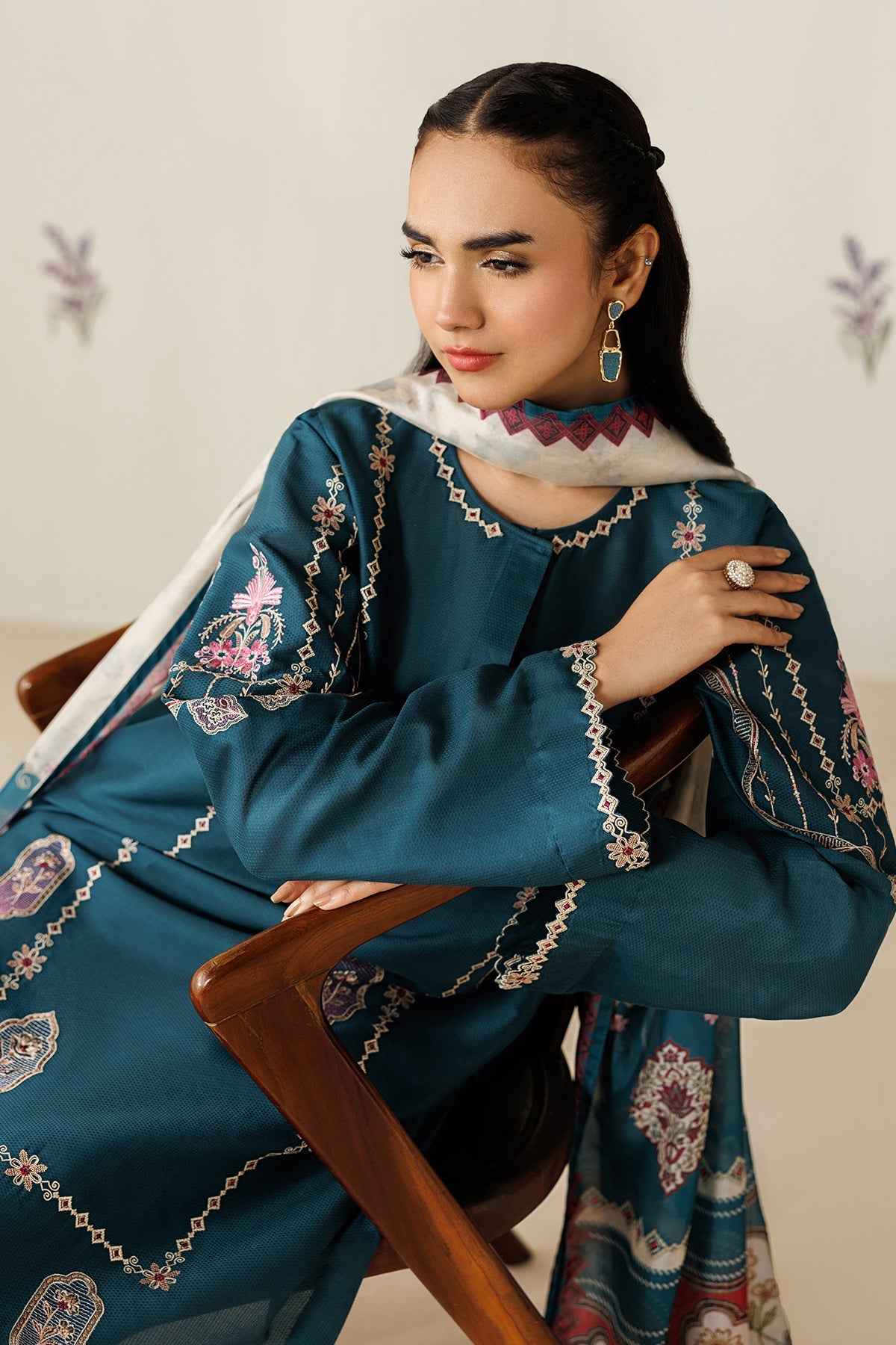 Baroque - Embroidered Jacquard PR-1265