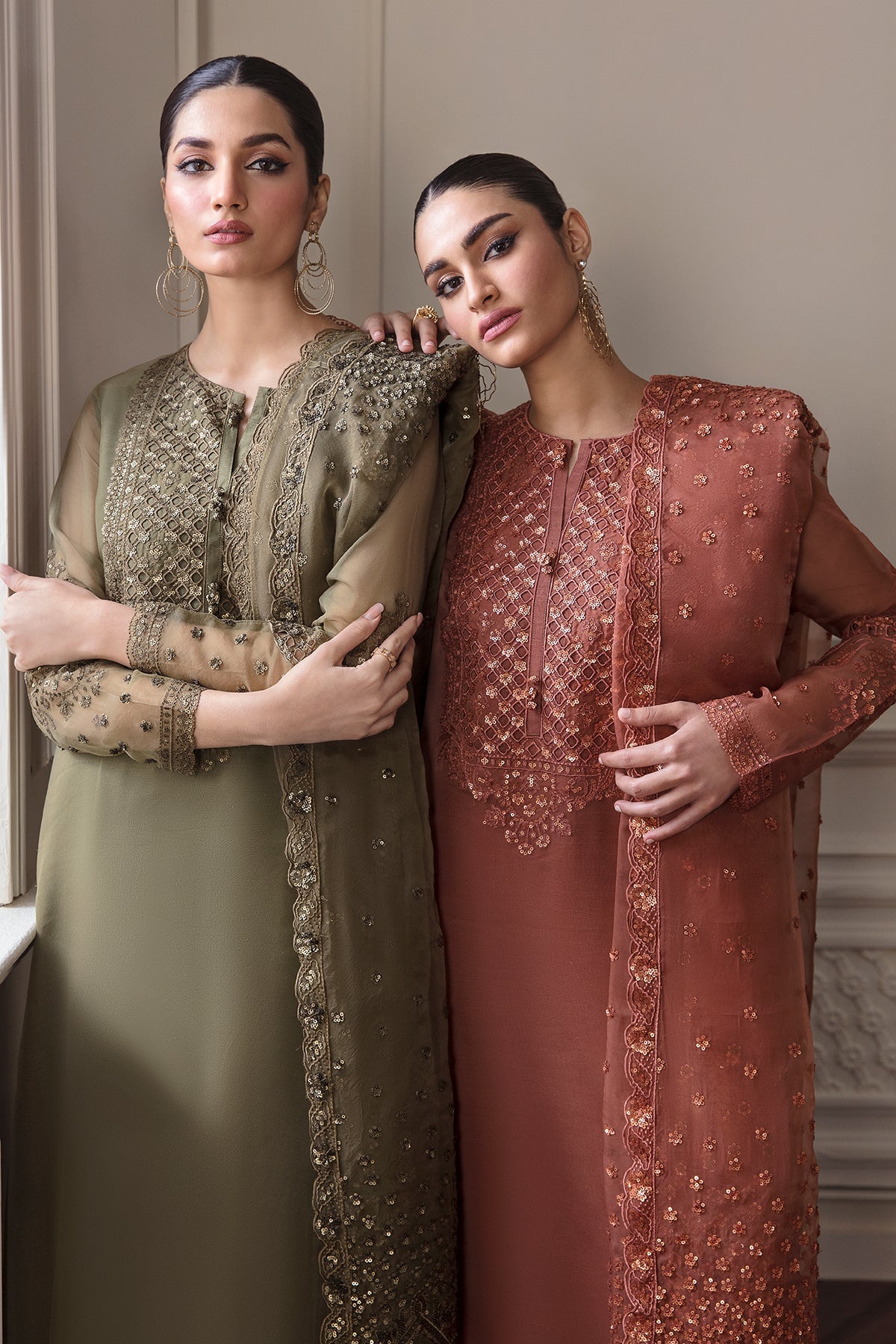 Baroque - Embroidered Chiffon SF-295