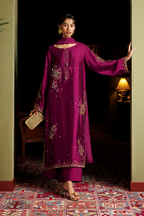Iznik - Ue-722 Embroidered Ramen Silk