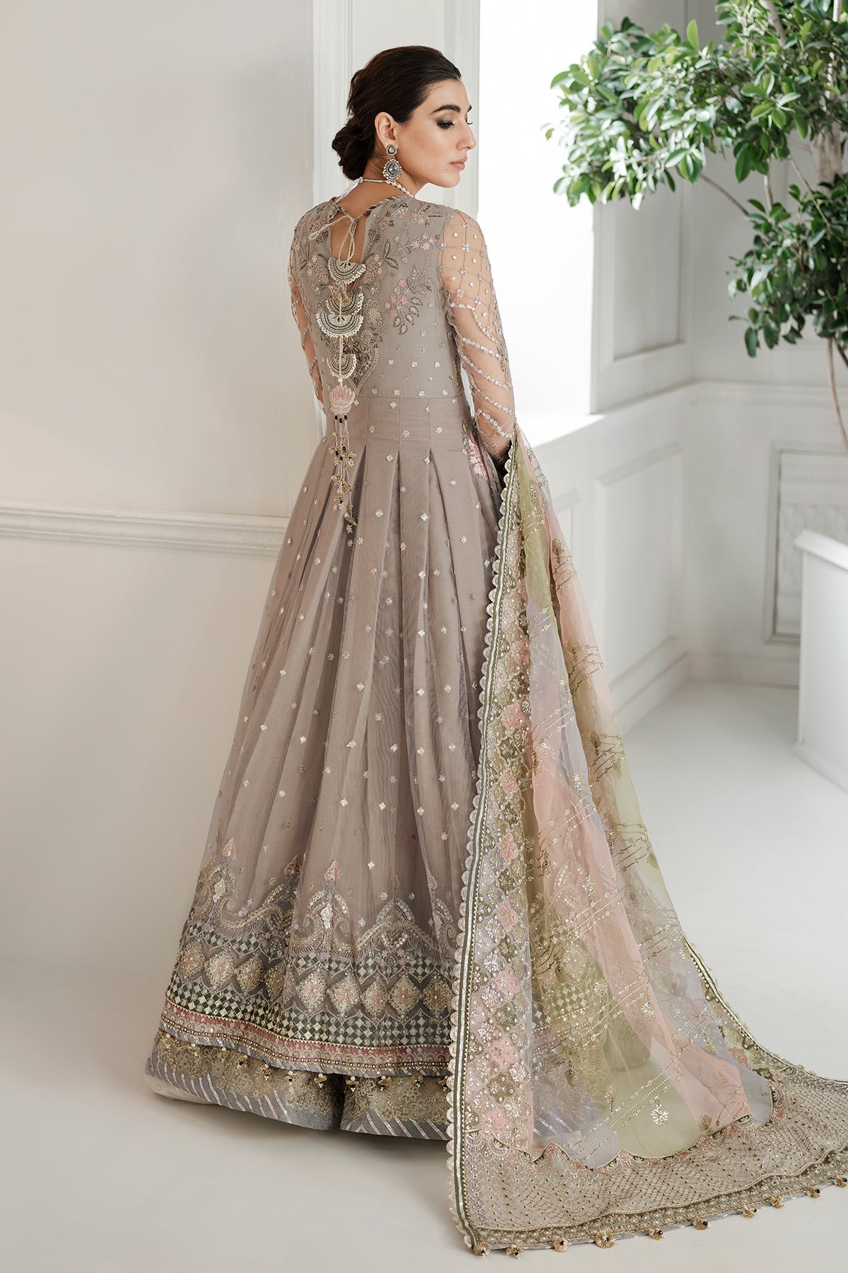 Baroque - Embroidered Net Ch10-08 Unstitched