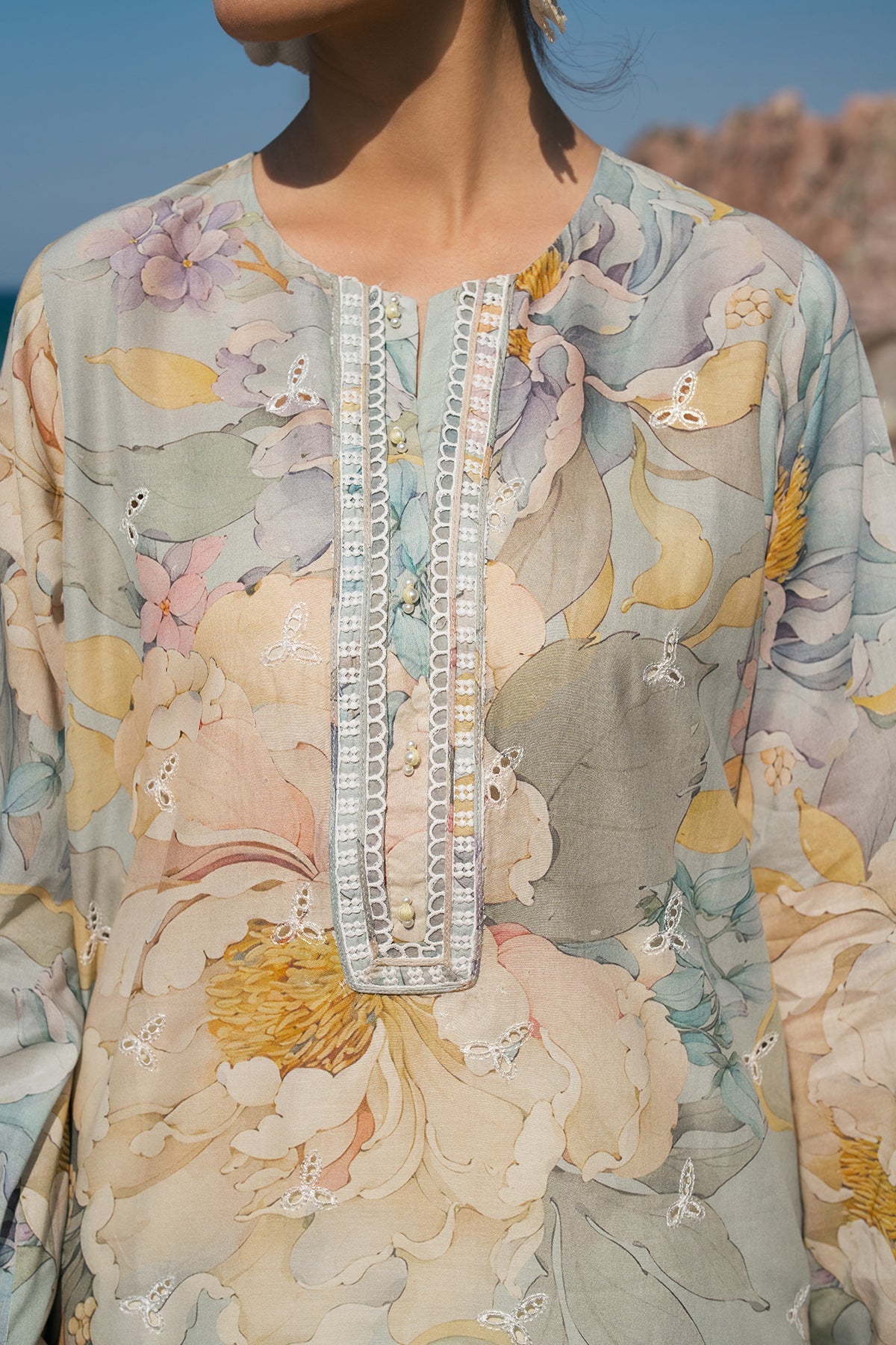 Baroque - Embroidered PRinted Lawn SF-4121