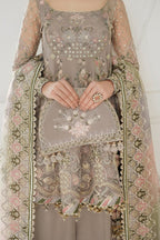 Baroque - Embroidered Net Ch10-08 Stitched