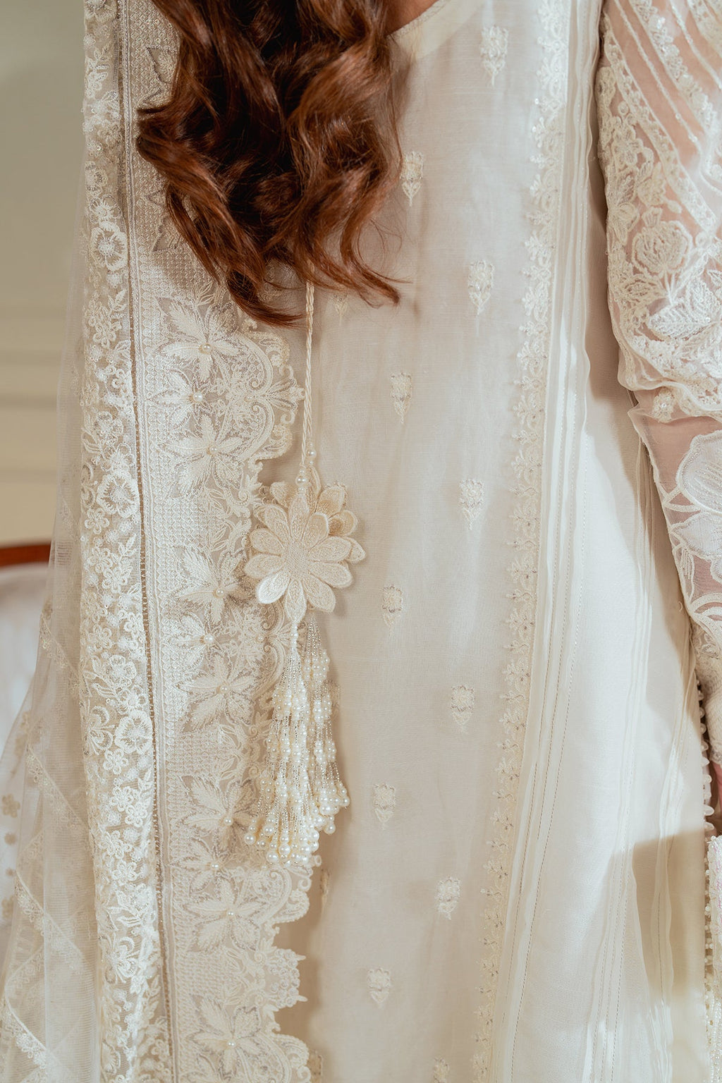 Baroque - Embroidered Chiffon Ch13-02 Stitched