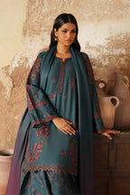 Iznik - Ipf-01 Embroidered Printed Linen