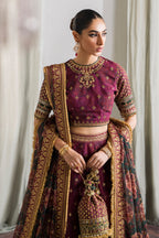 Baroque - Embroidered Chiffon Ch12-03 Stitched