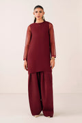 Baroque - Plain Chiffon Shirt PR-1119