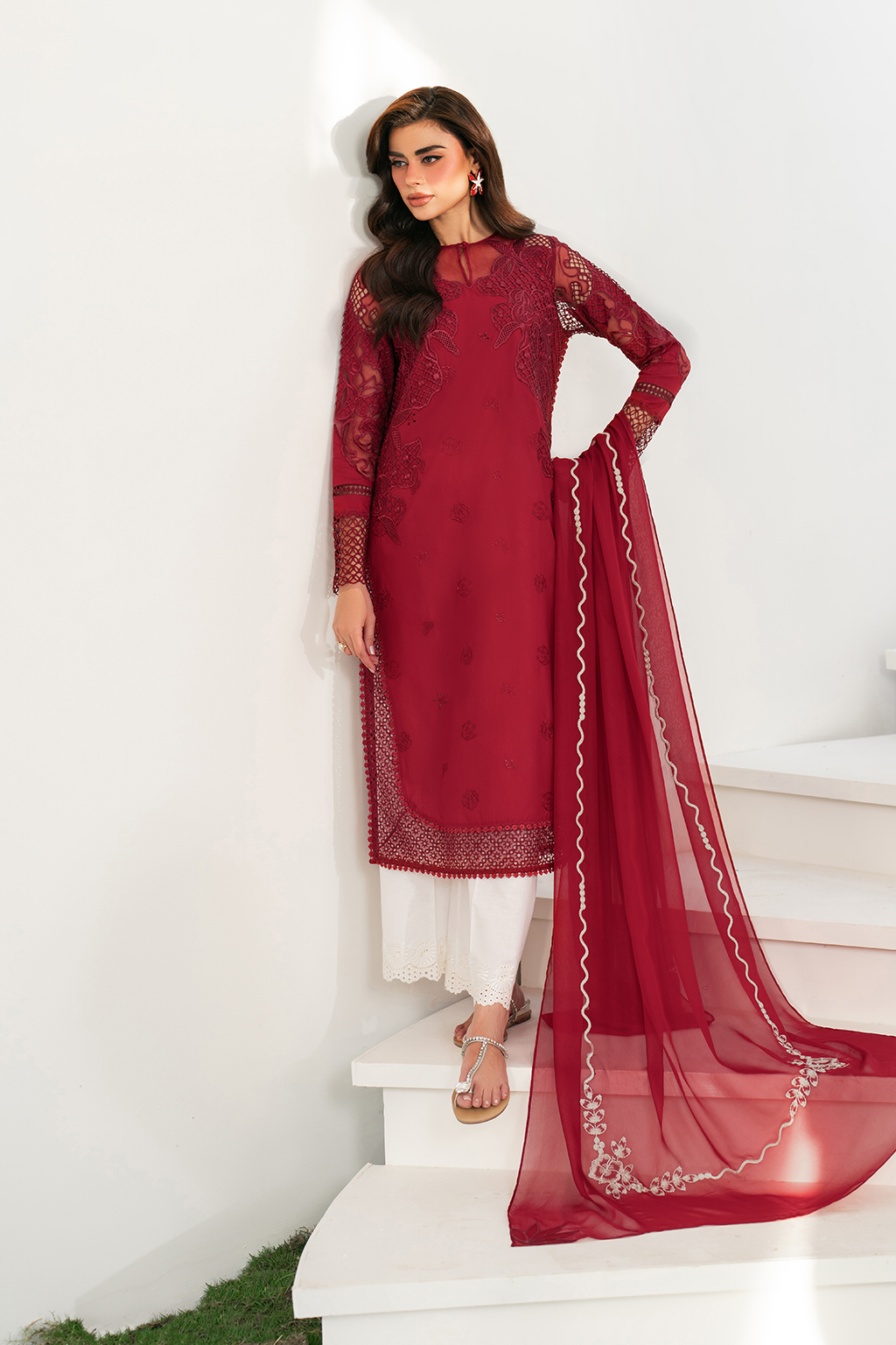 Iznik - Ife-01 Embroidered Lawn