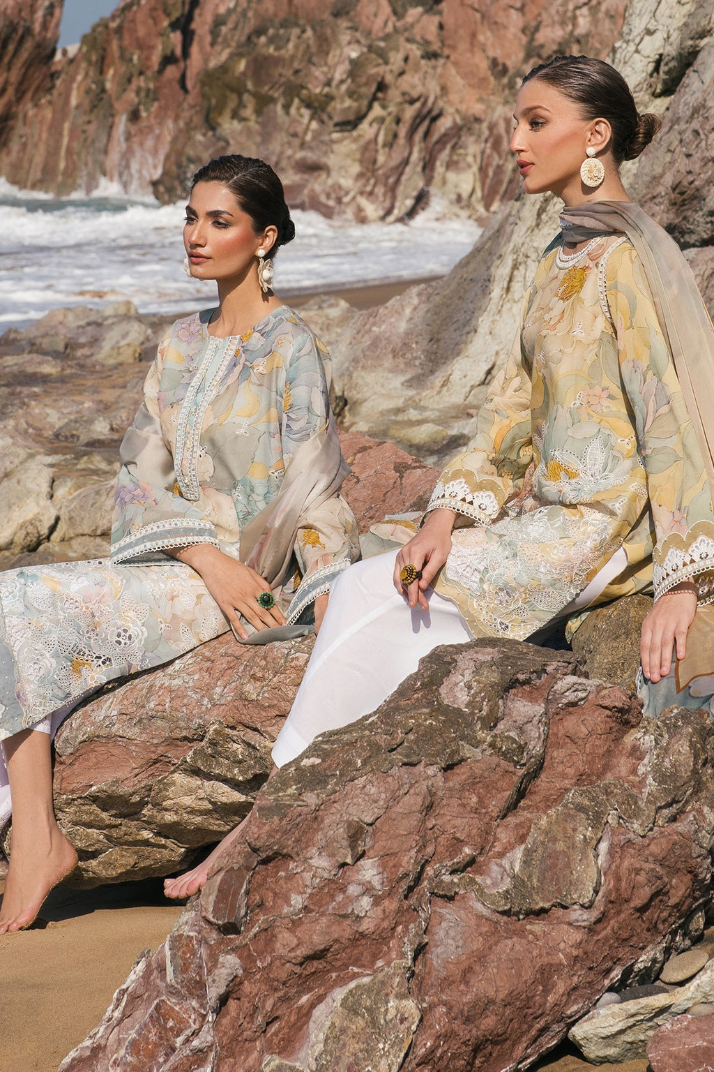 Baroque - Embroidered PRinted Lawn UF-4120