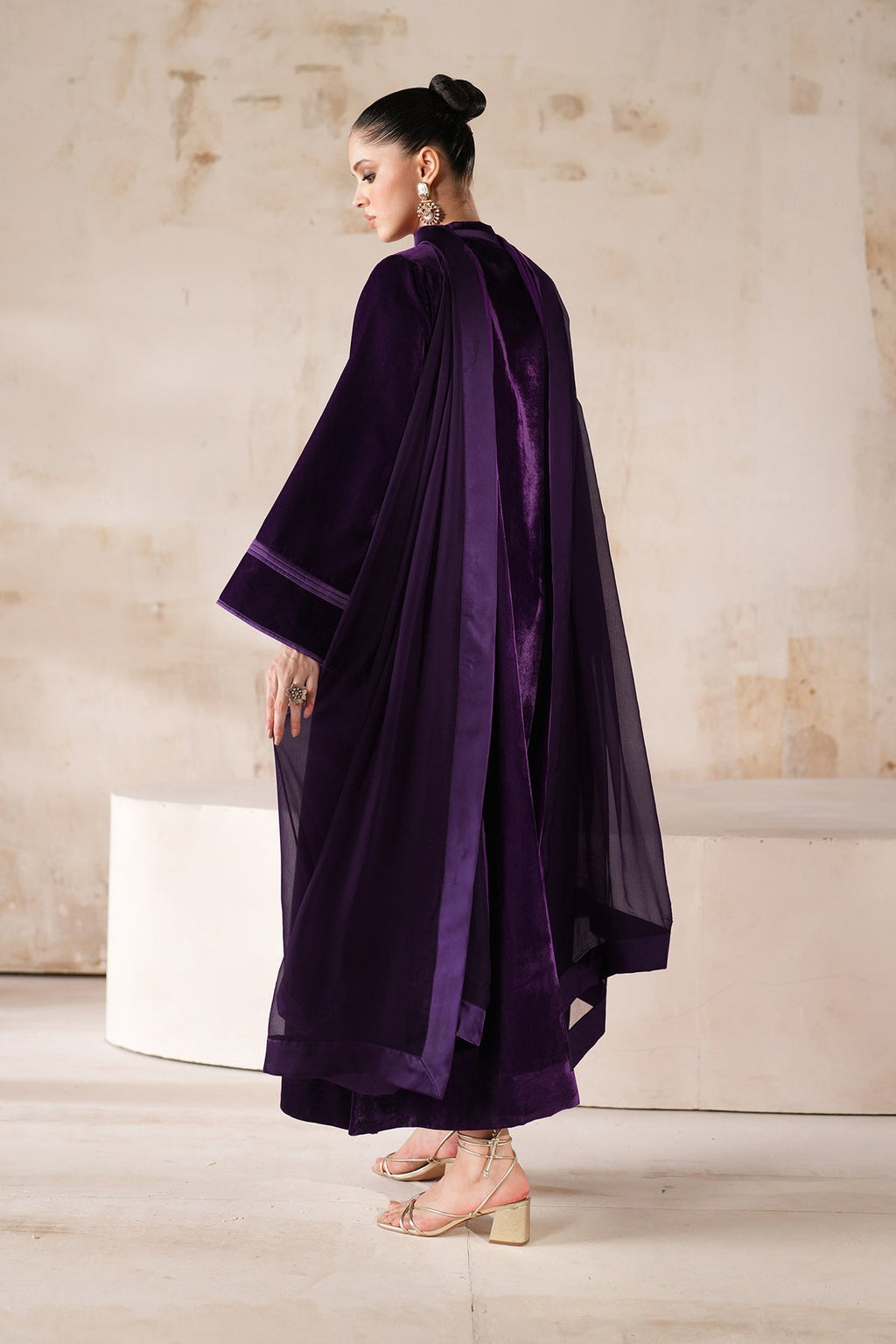 Baroque - Plain Chiffon Dupatta 95