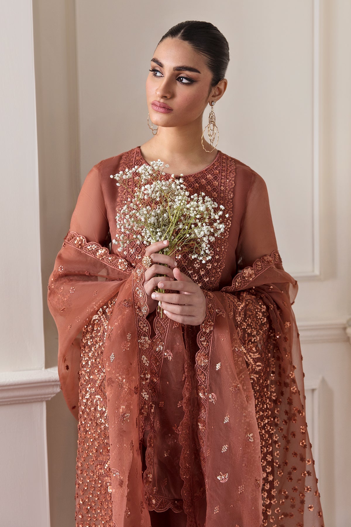 Baroque - Embroidered Chiffon SF-296