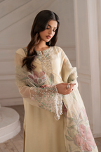 Iznik - Ue-413  Embroidered Chiffon