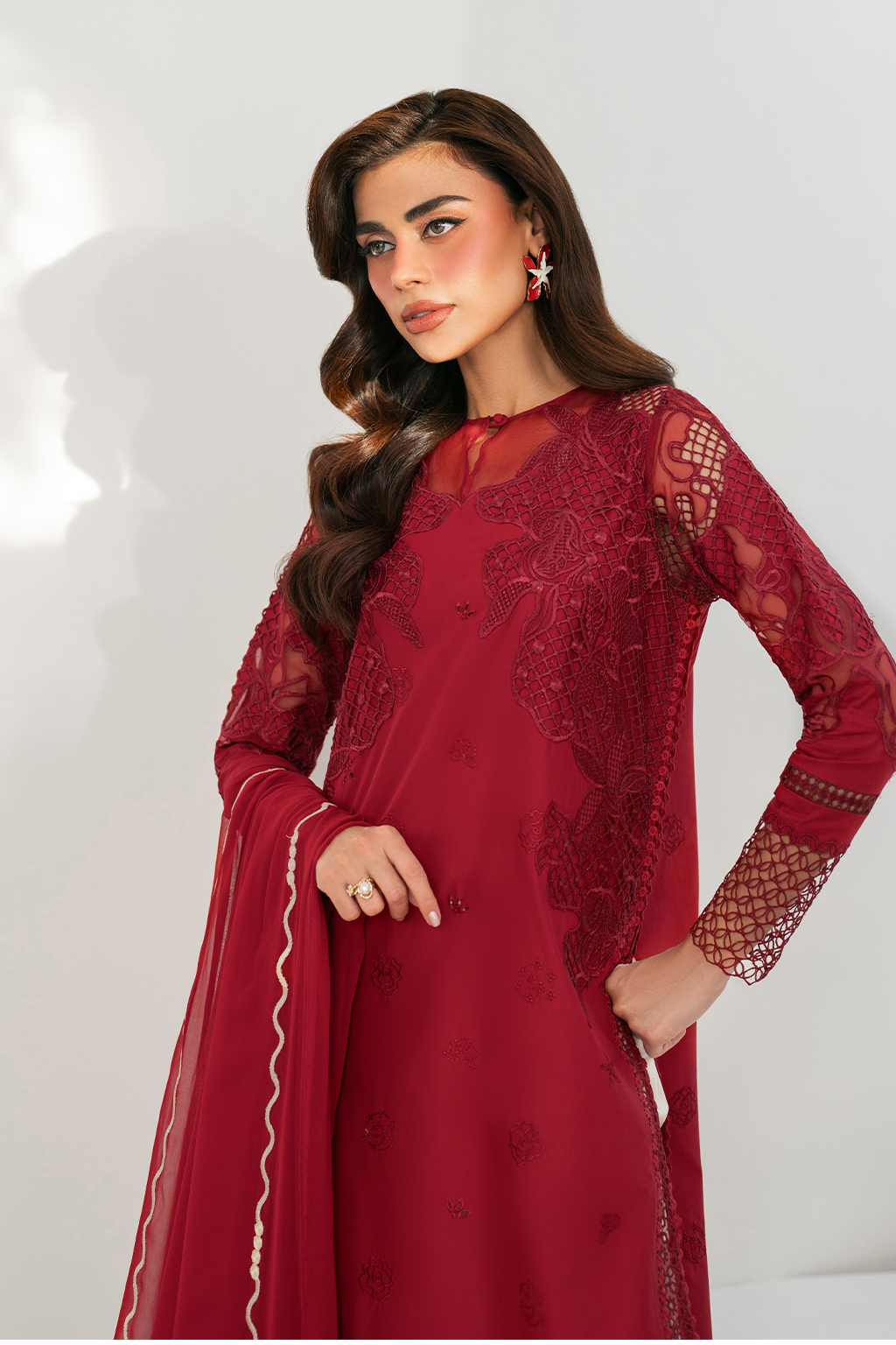 Iznik - Ife-01 Embroidered Lawn