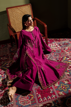 Iznik - Ue-722 Embroidered Ramen Silk